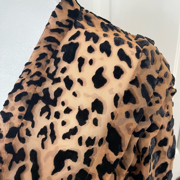Beach Riot Coverup with Leopard Print and Velvet - Picture 11 of 13